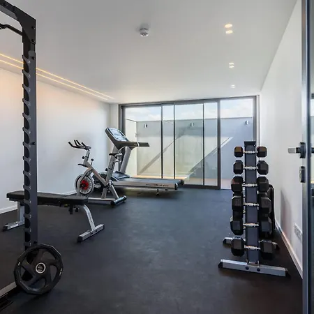 Balcony And Gym In